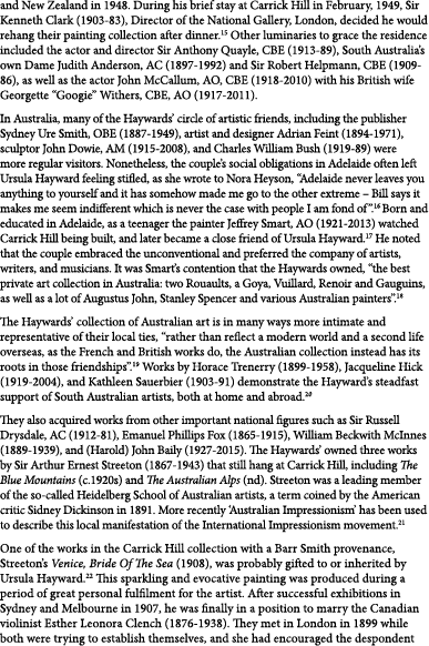 and New Zealand in 1948. During his brief stay at Carrick Hill in February, 1949, Sir Kenneth Clark (1903-83), Direct...