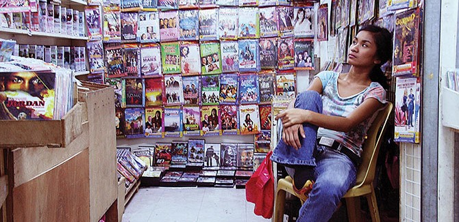 Production still from Now Showing 2008, Director: Raya Martin, image courtesy: the artist and Arleen Cuevas, Manila. APT8 Cinema: Filipino Indie, presented as part of ‘The 8th Asia Pacific Triennial of Contemporary Art’, GOMA, Cinema A, Until 6 APR 2016.